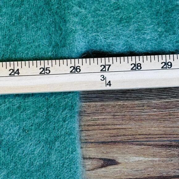 H&M Edition Oversized Mohair-Blend Sweater Green L/XL - Picture 7 of 9